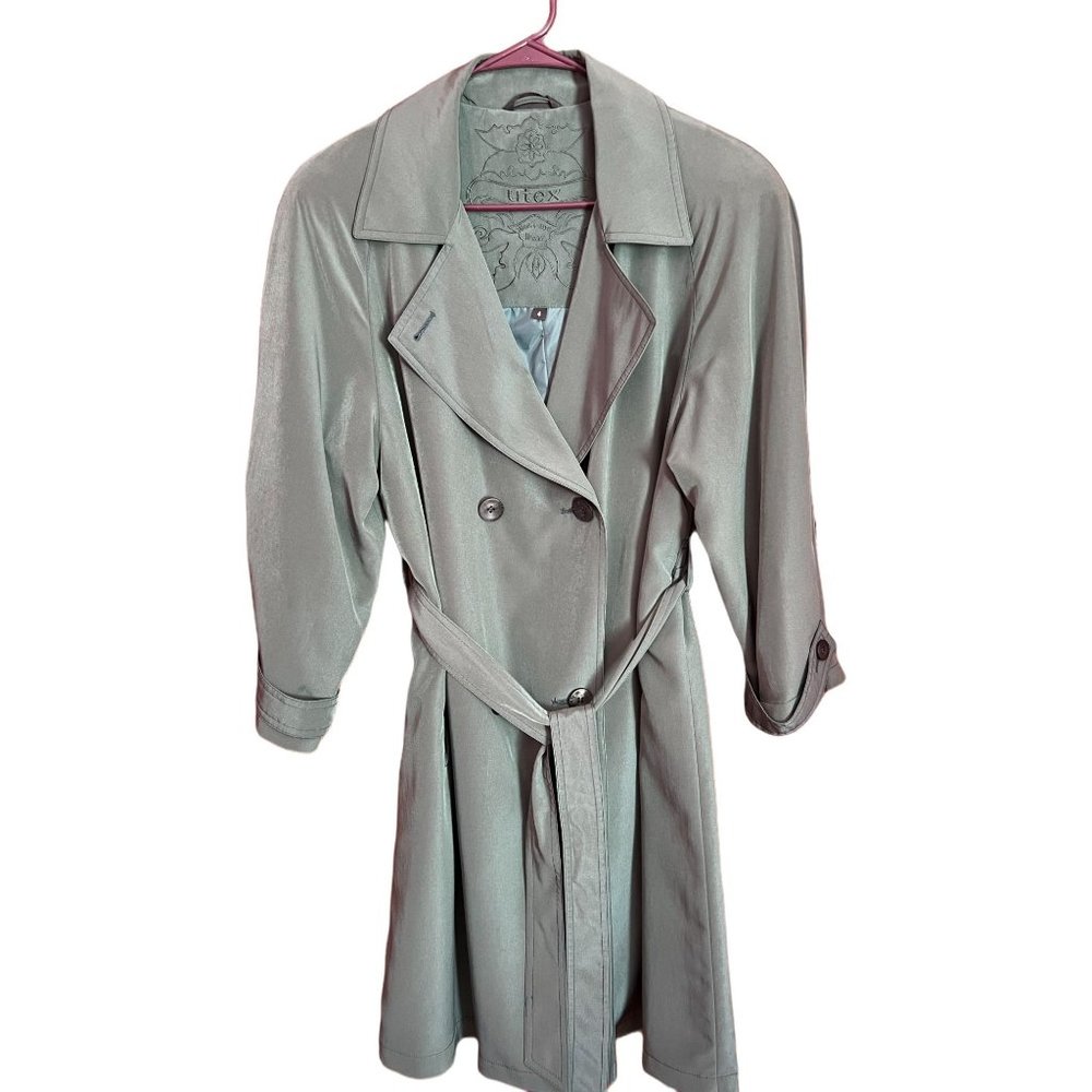 Utex Everyday Wear Women's Trench Coat Size 4